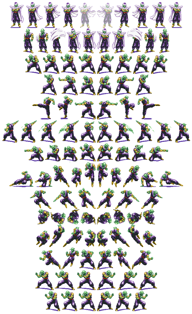 Piccolo Sprite Sheet