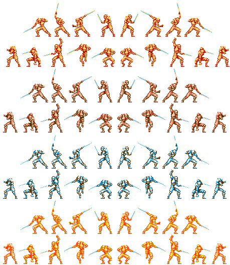 Shatterhand Bosses Sprites